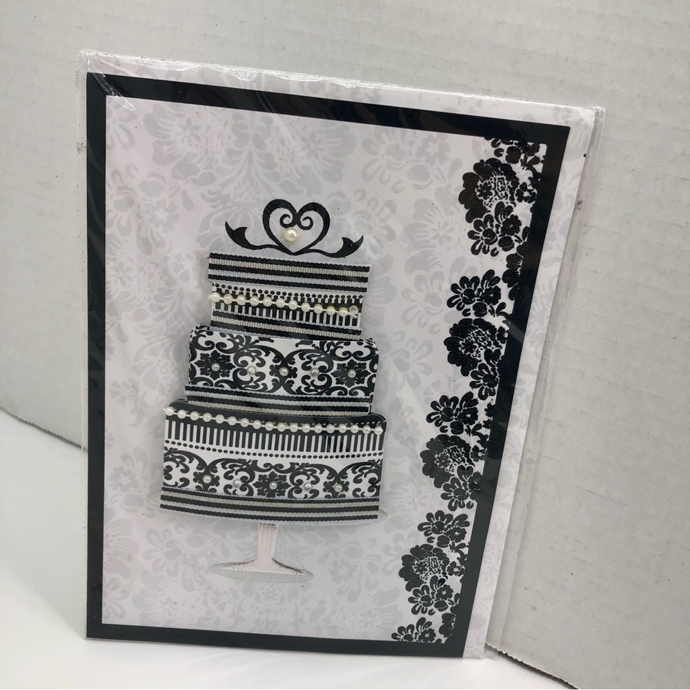 3D PAPER MAGIC GROUP WEDDING CARD